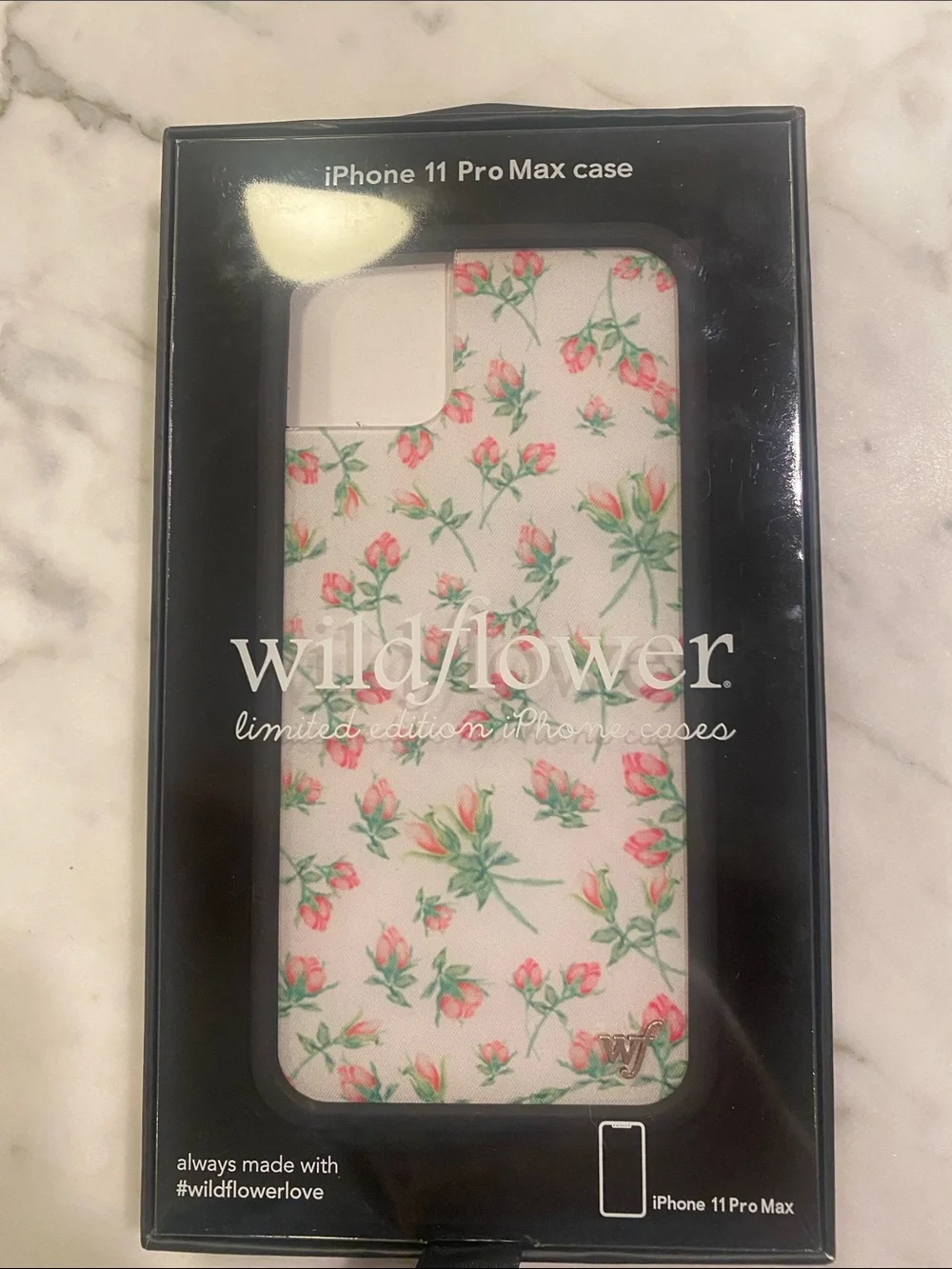 Wildflower iPhone 11 Pro Max Case pink roses coquette girly
